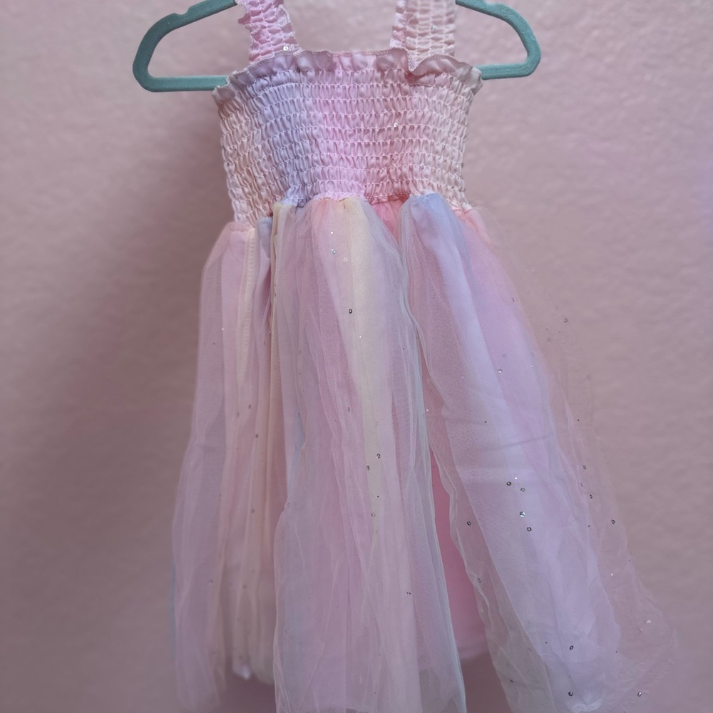 Pastel Pink Tulle Dress